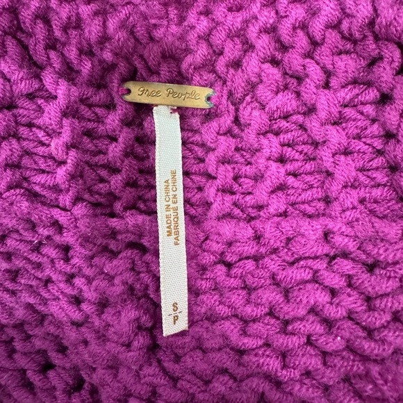 Free People Purple Knit Cardigan - Picture 10 of 10
